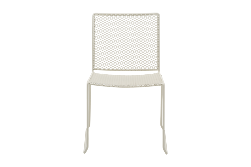 Haru dining chair Pearl white