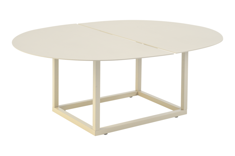 Olive coffee table Pearl white