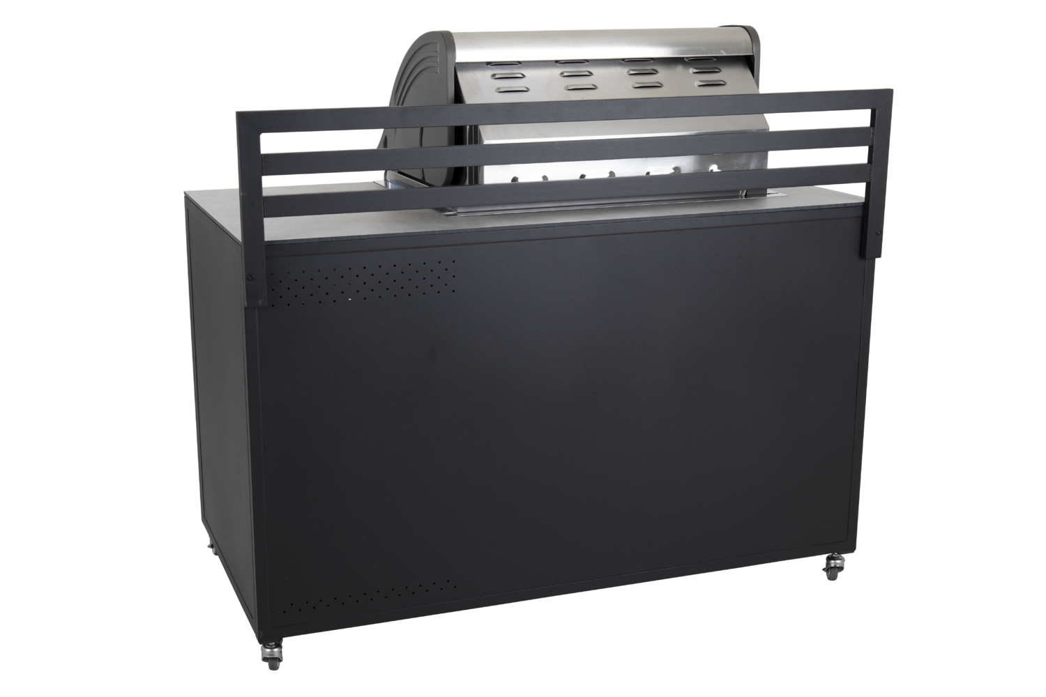 Fornax outdoor Kitchen Black/teak