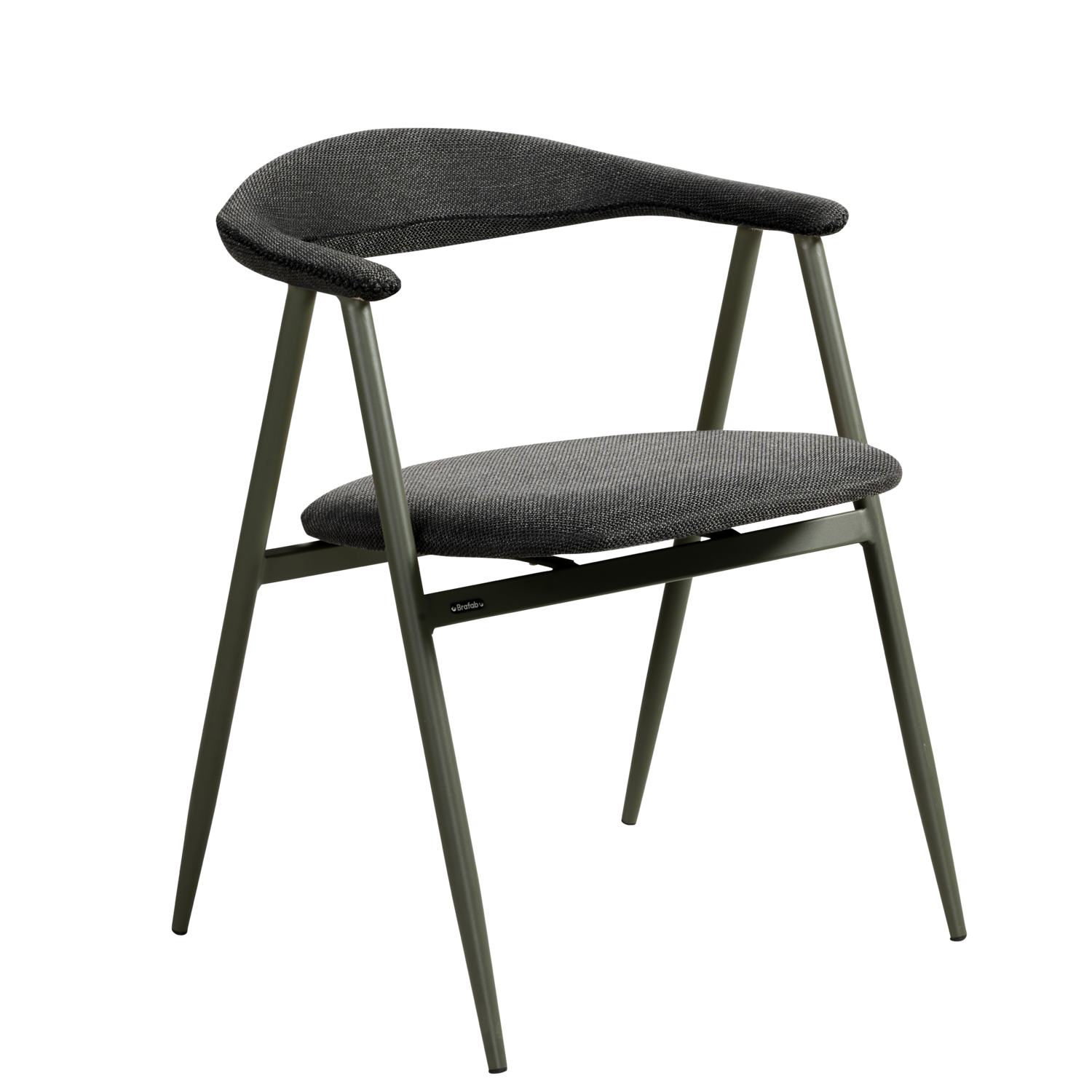 Boi armchair Nordic Green/Black Barley