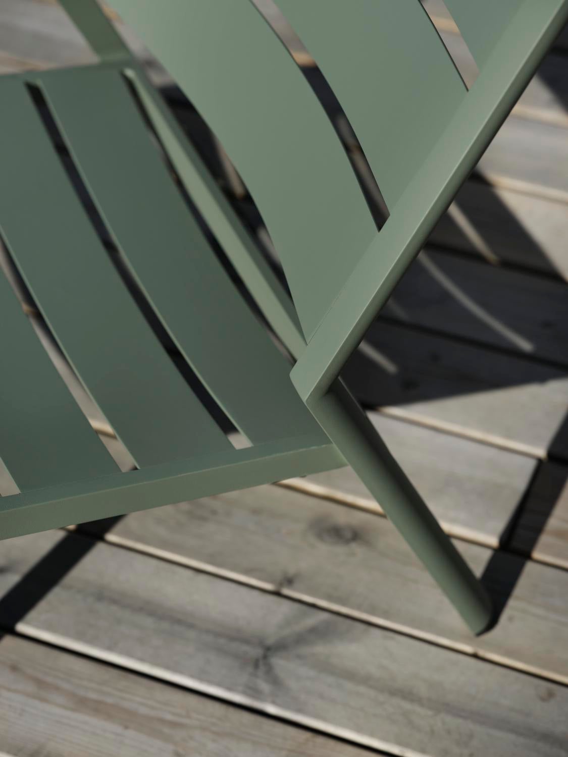 Delia lounge chair Dusty Green