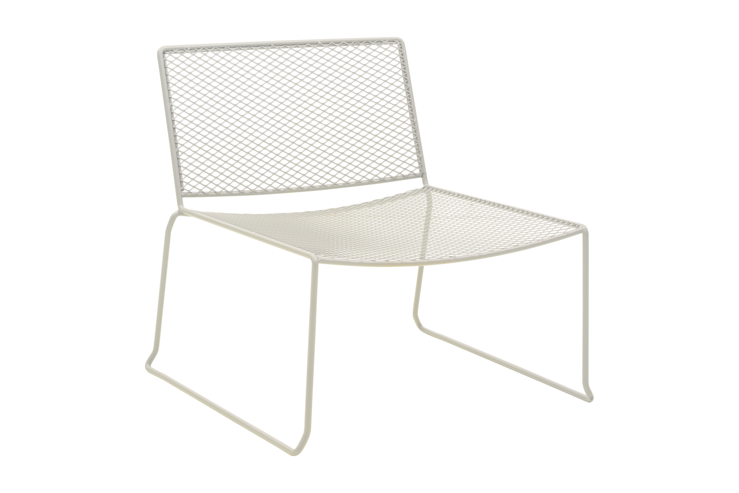 Haru lounge chair Pearl white