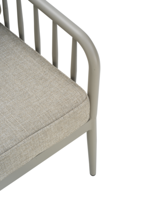 Coleville armchair Khaki/Burlap Beige