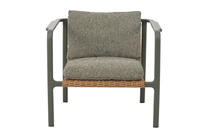 Motty armchair Nordic Green/Teddy Verde
