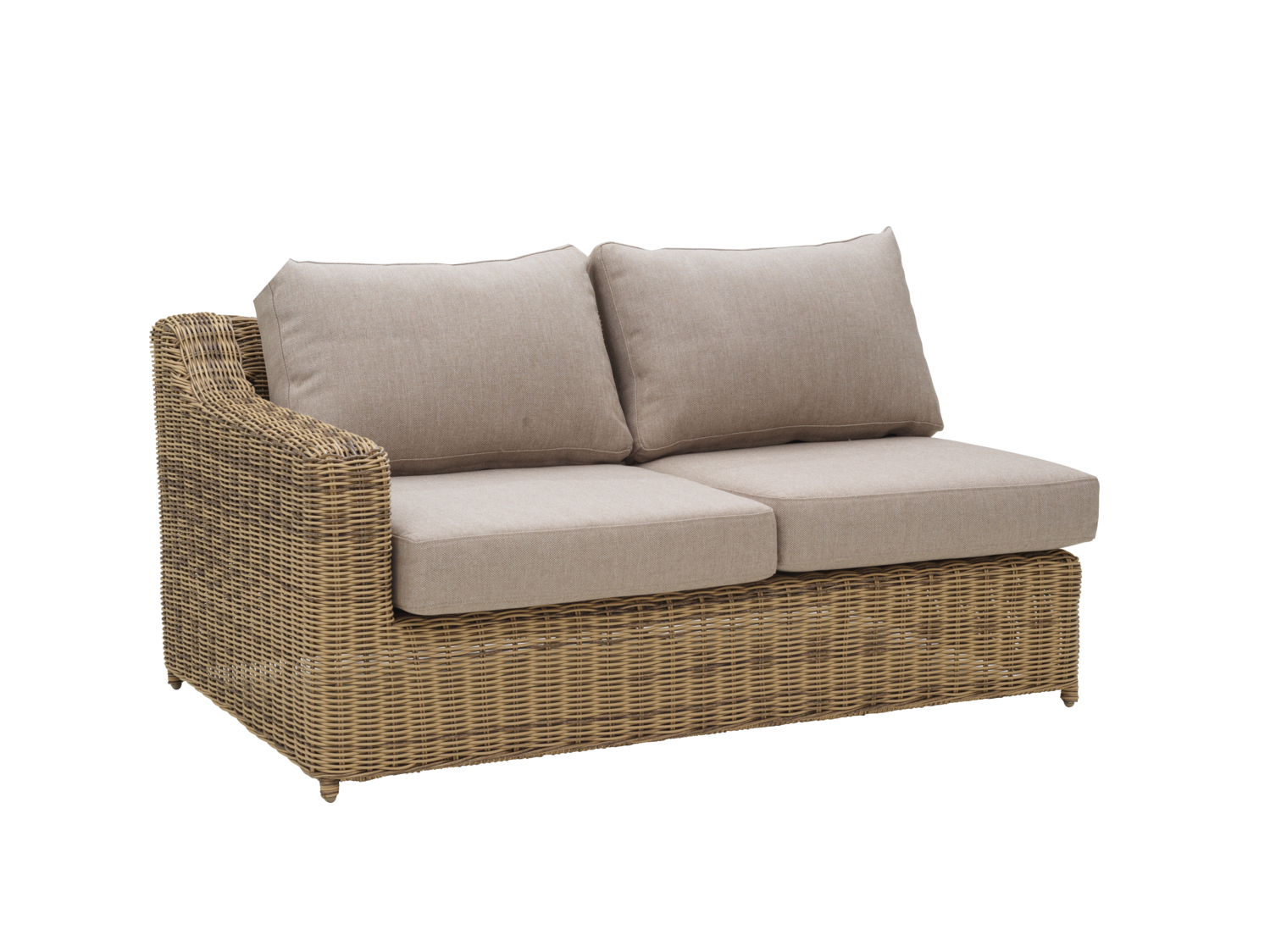 Glendon end piece Rustic/Beige