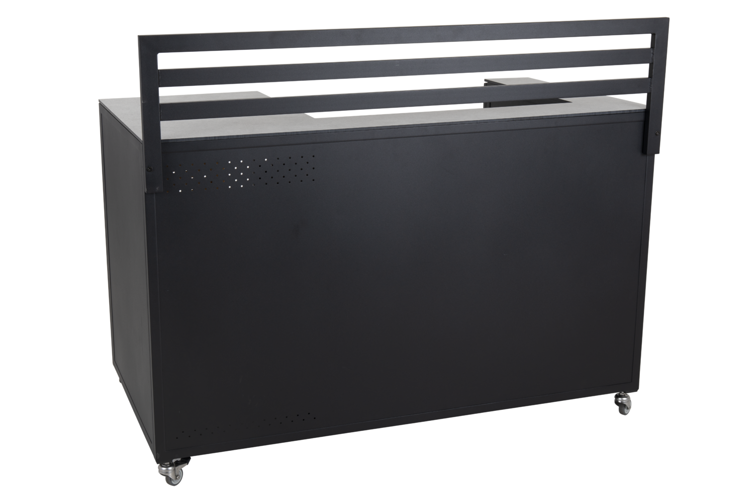 Fornax outdoor Kitchen Black/teak