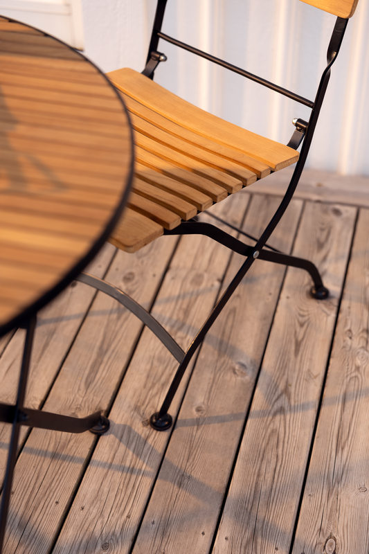 Brewer dining chair Black/teak