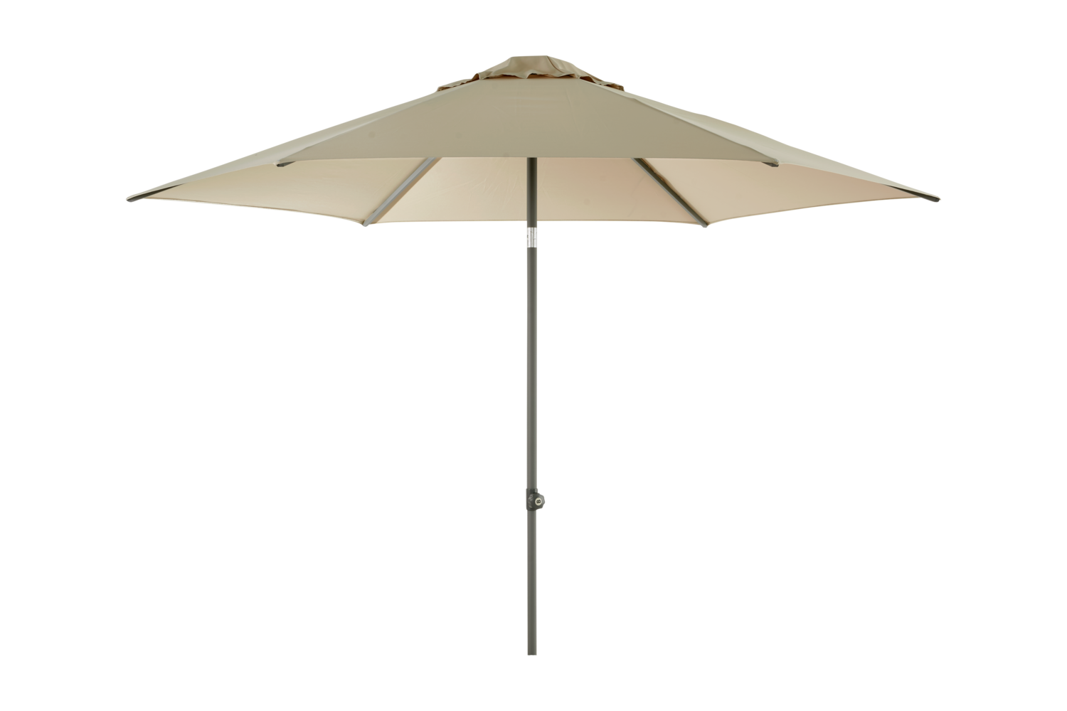 Poppi parasol Anthracite/Champagne