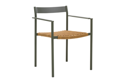 DK dining chair Nordic Green/Natur