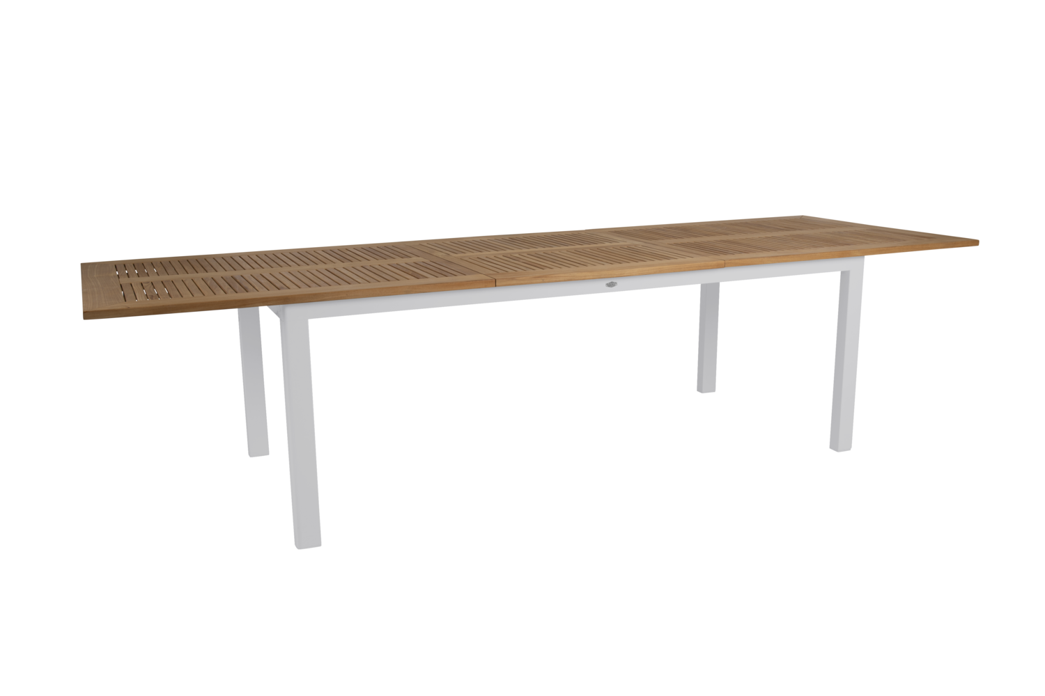 Lyon dining table Light Grey/Teak