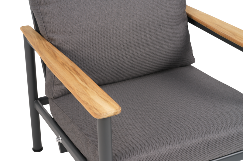 Gordon armchair Anthracite/Soft Dawn