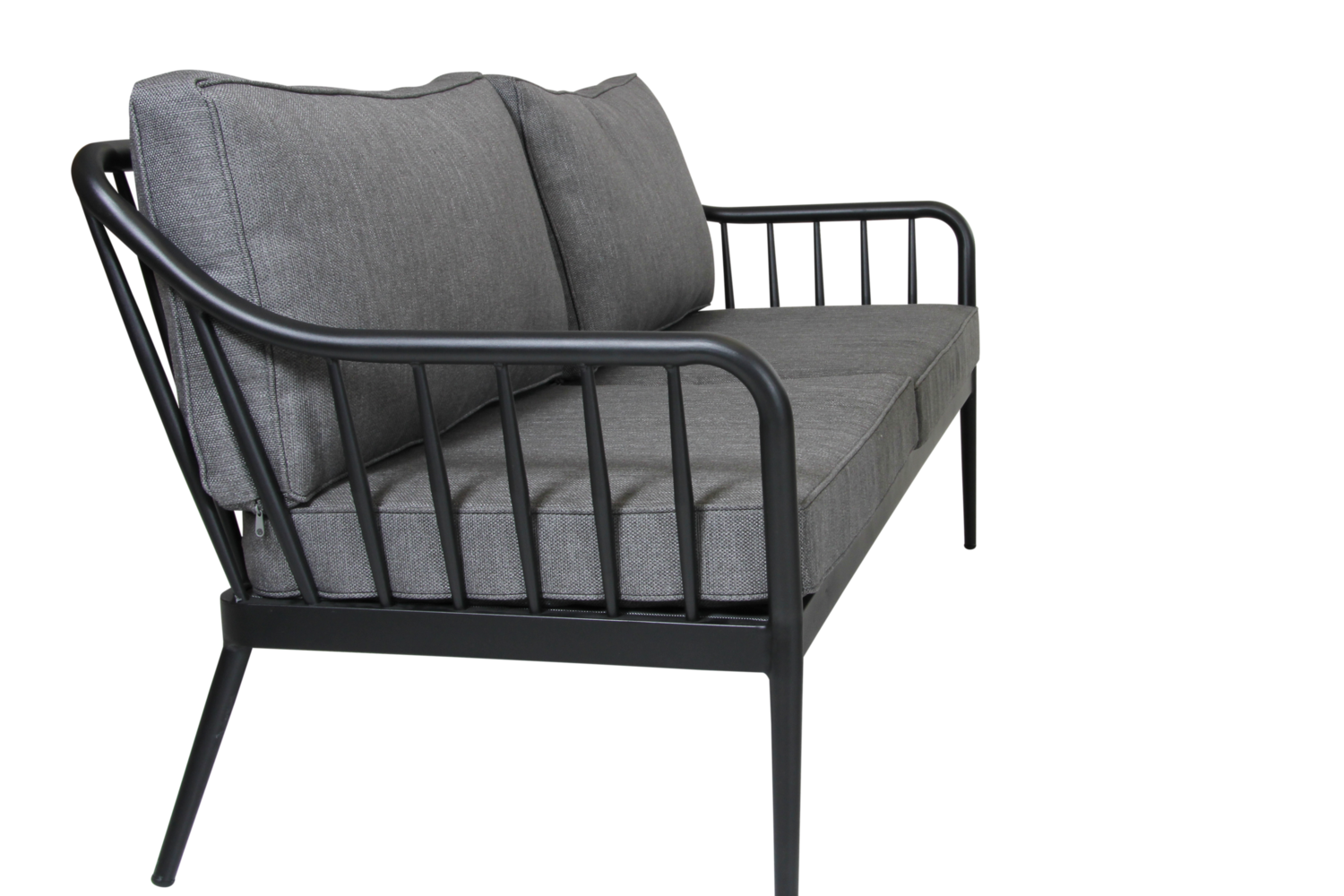 Coleville 2,5-seater sofa Black/grey