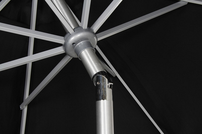 Andria parasol Silver/black
