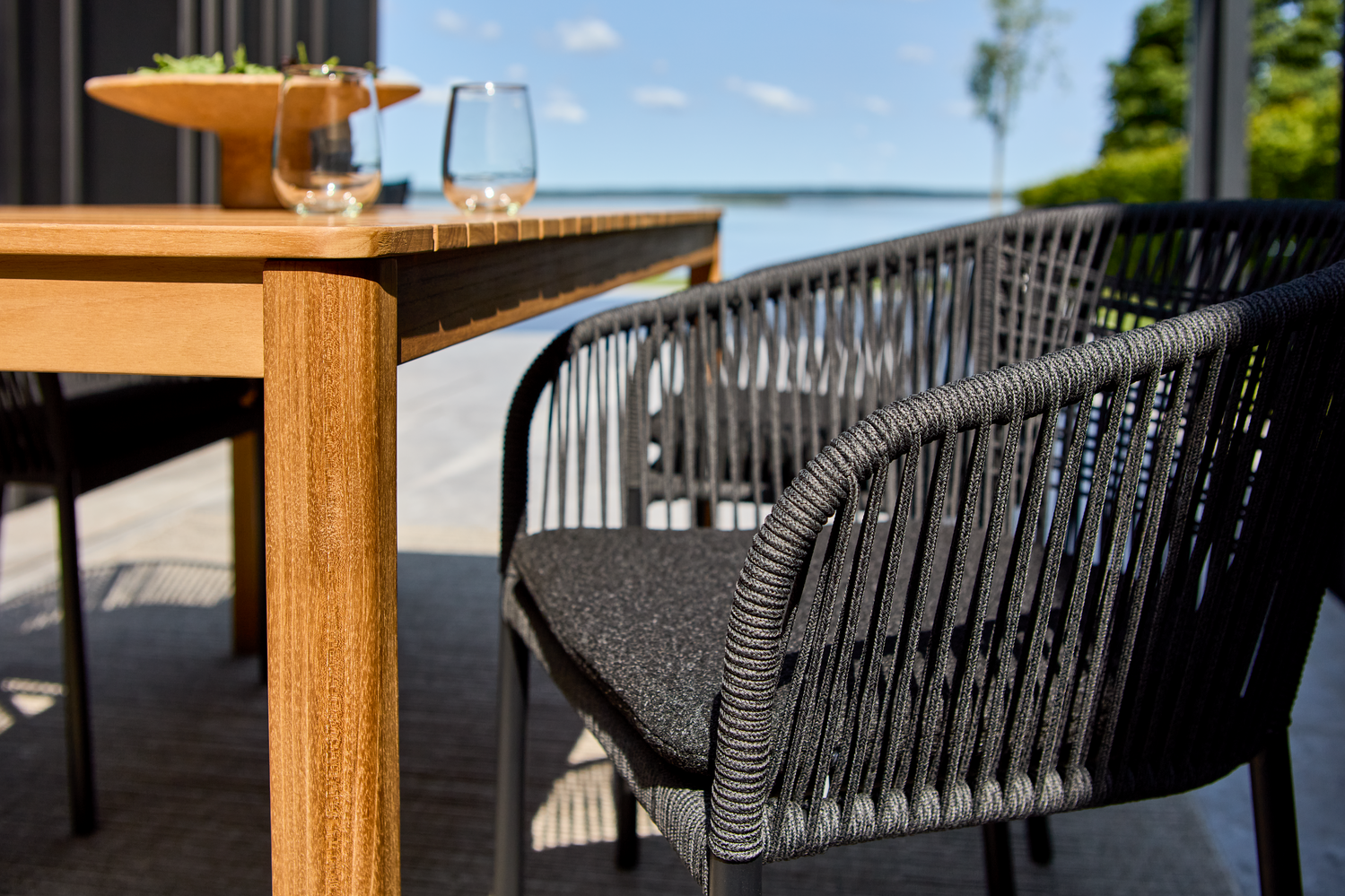 Delta armchair Black/Teddy Black