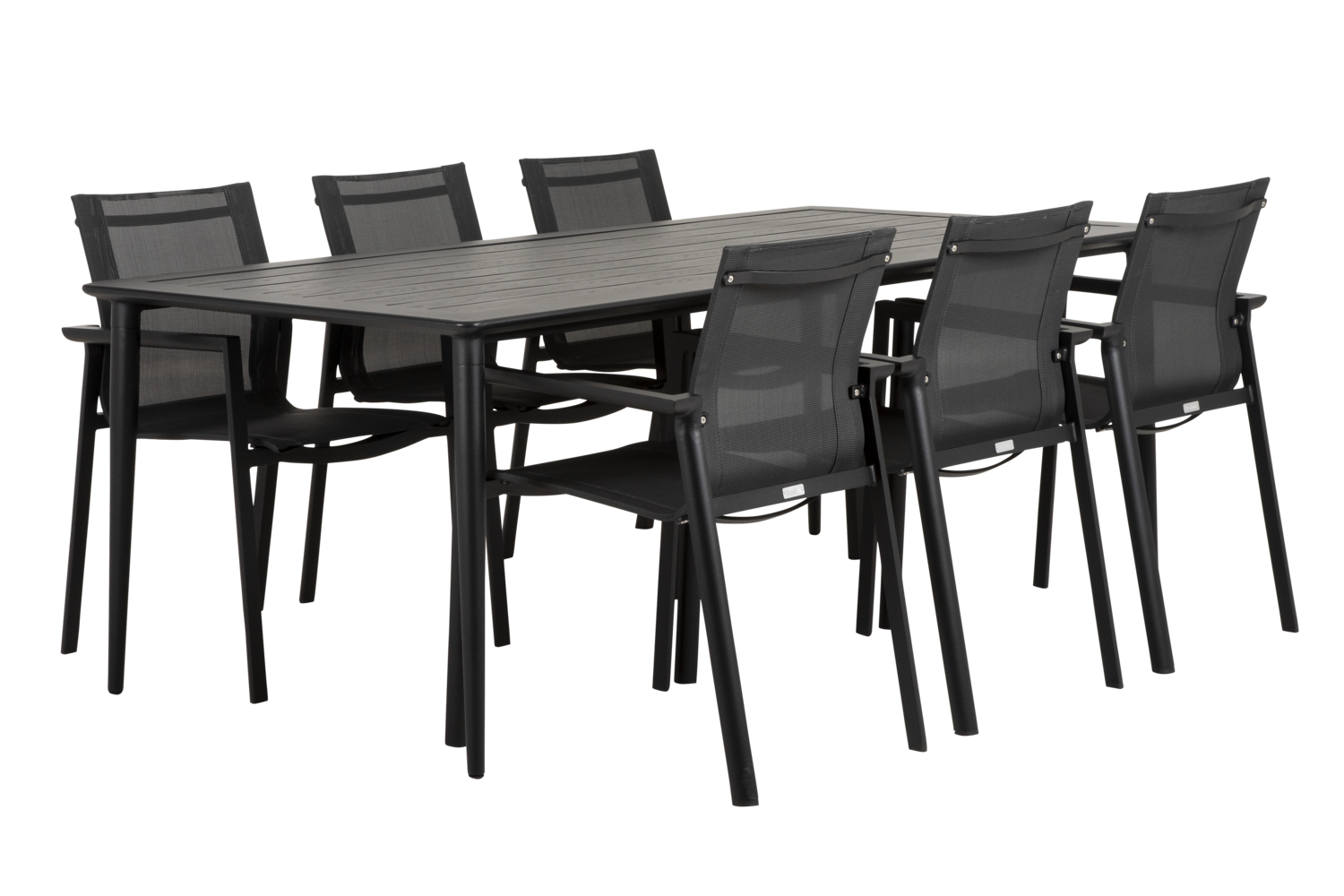 Delia armchair Black/black