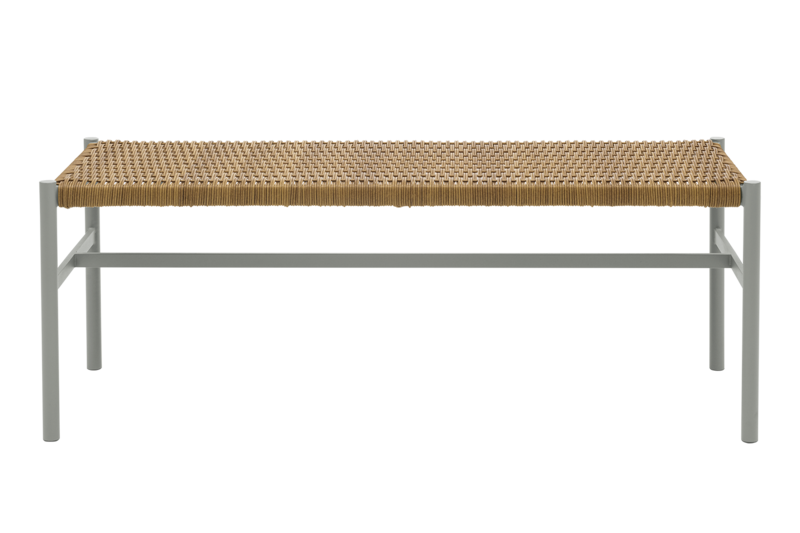 DK bench Light Grey/Natur