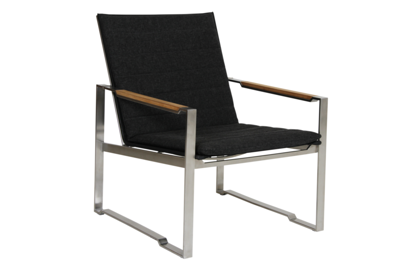 Gotland armchair Grey/black
