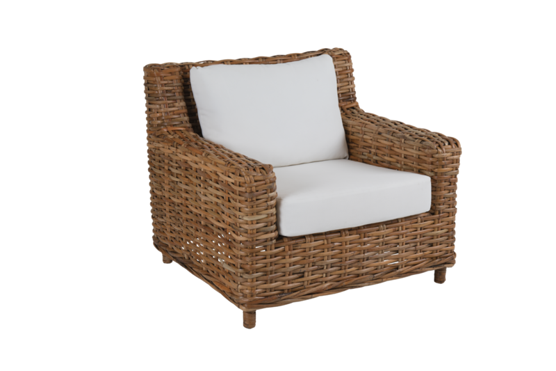 Rossvik armchair Natural colored/white