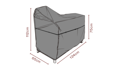 Furniture cover outdoor Kitchen Black