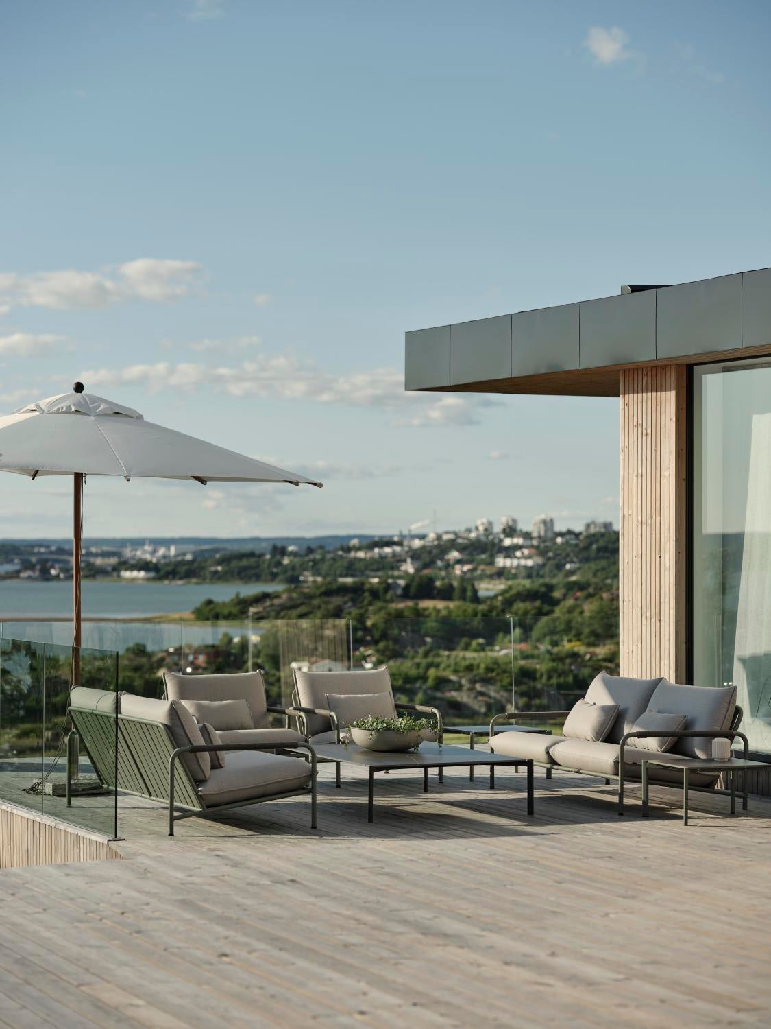 Lerberget 2,5-seater sofa Dusty Green/ash