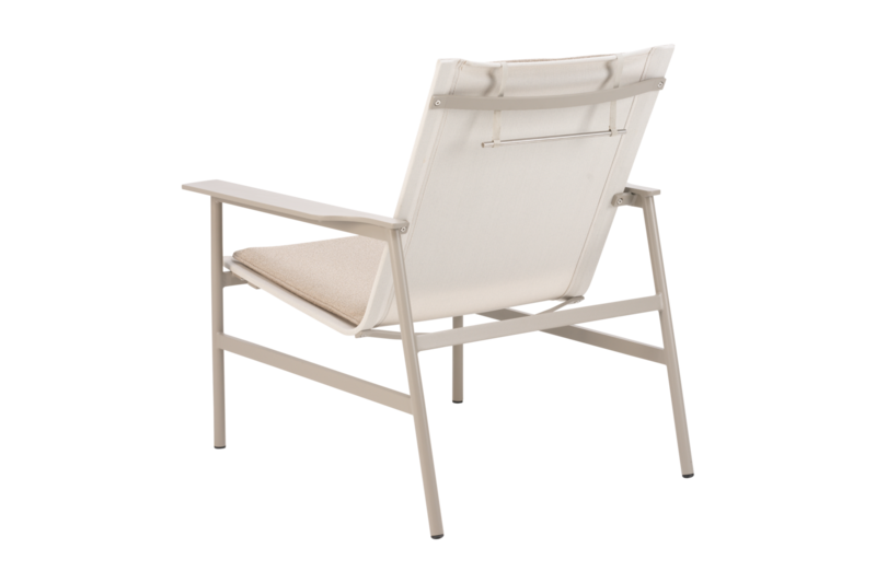Soro lounge chair Khaki/Teddy Beige