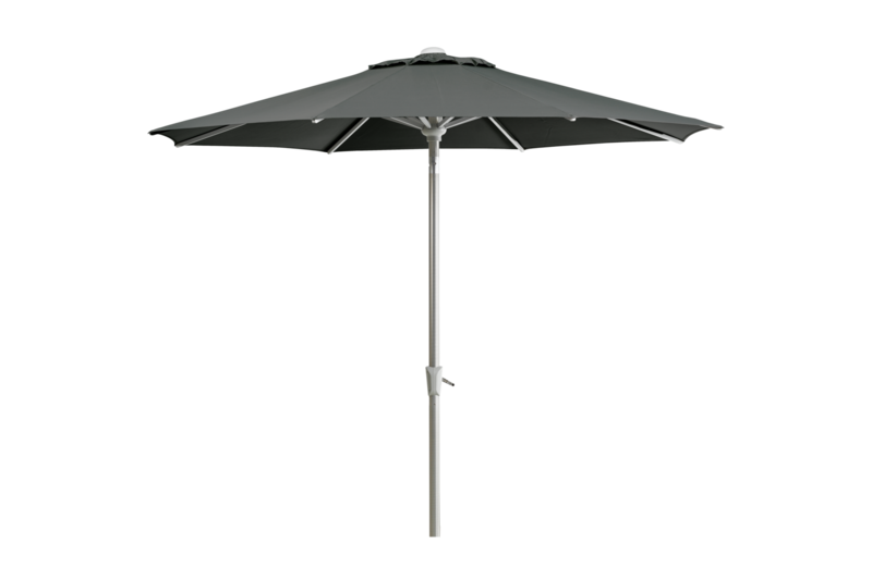 Abriola parasol Anthracite/grey