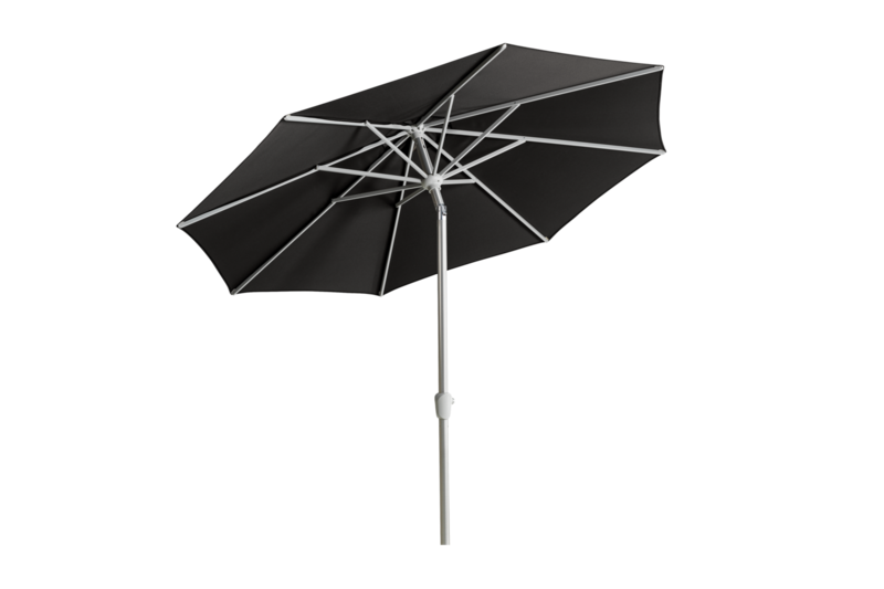 Abriola parasol Charcoal Black