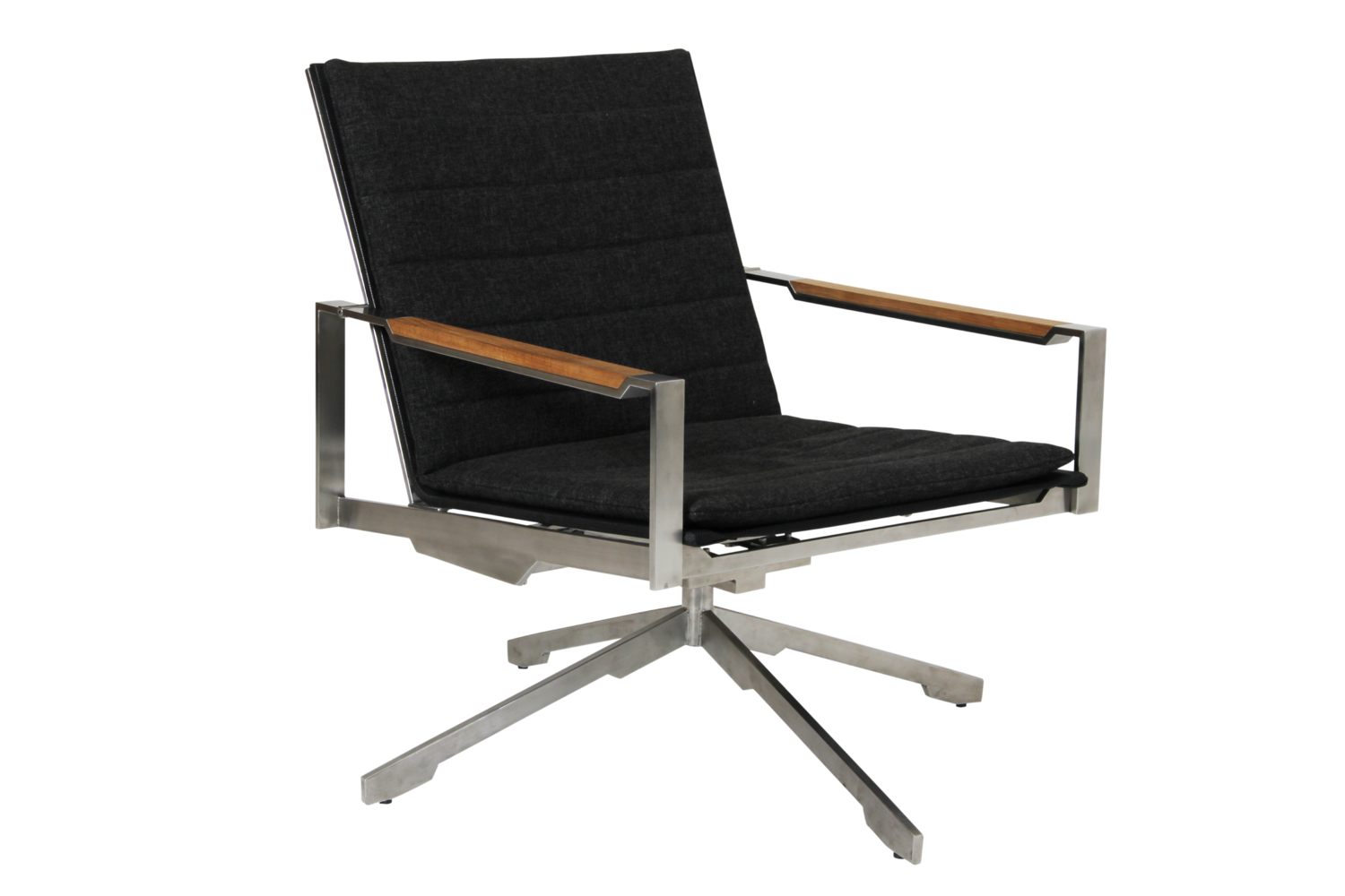 Gotland rocking chair Grey/black
