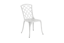 Arras dining chair White