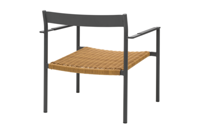 DK lounge chair Anthracite/Natur