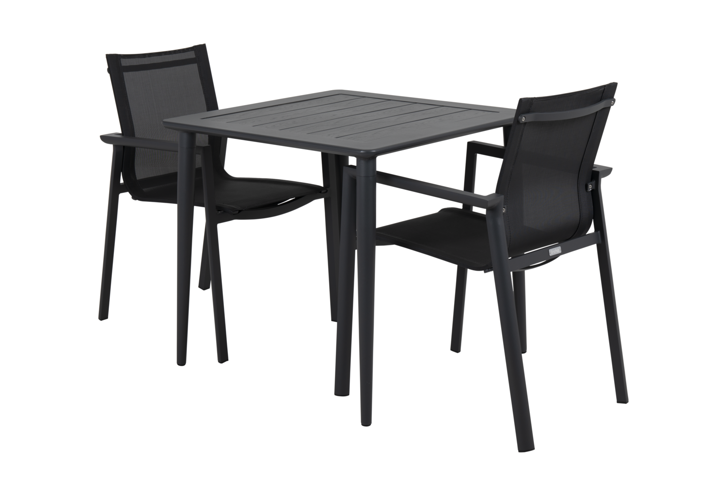 Delia armchair Anthracite/Black