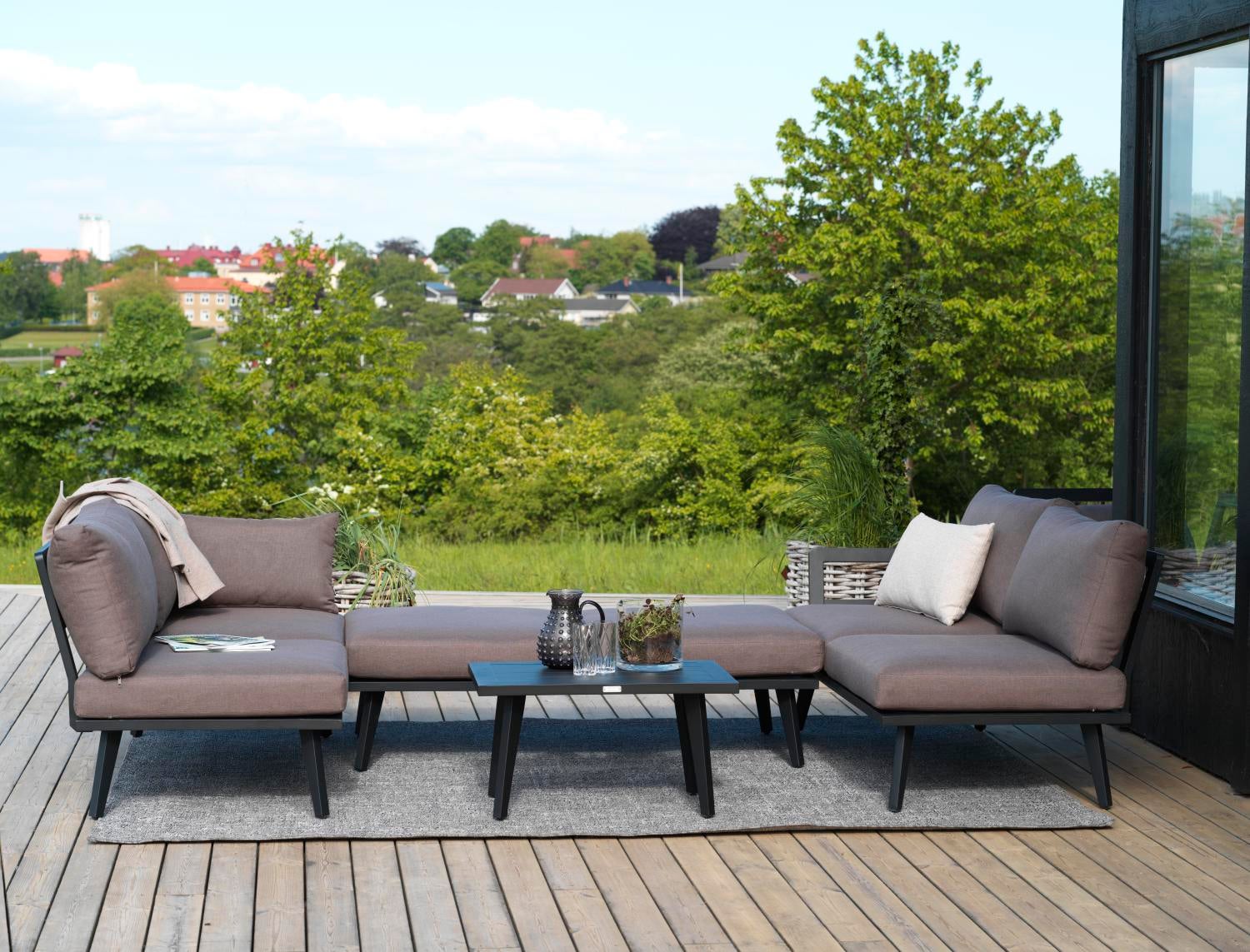 Villac seat part White/Bistro brown