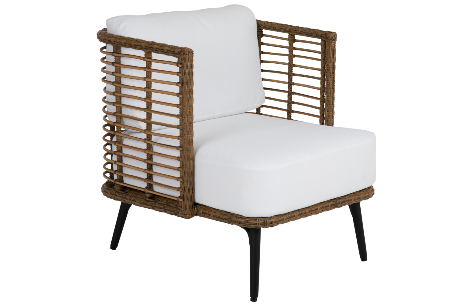 Covelo armchair Natural colored/white