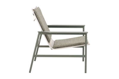 Soro lounge chair Nordic Green/Teddy Verde