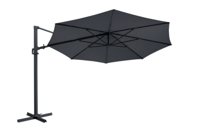 Vinovo hanging parasol Anthracite/grey