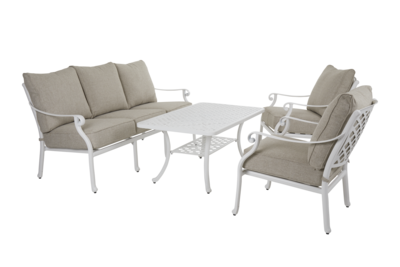 Arras 3-seater sofa White/sand
