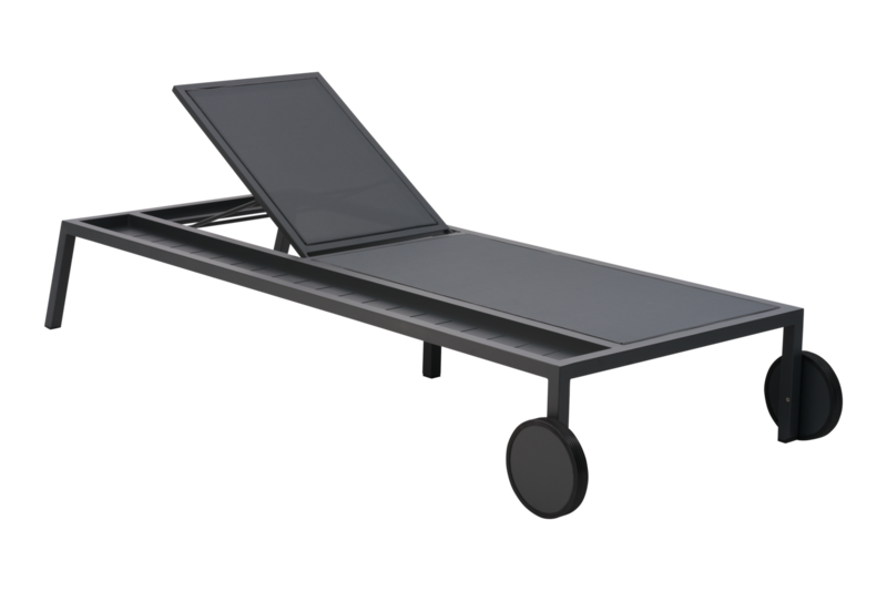 Samvaro lounger Anthracite/Pearl Grey
