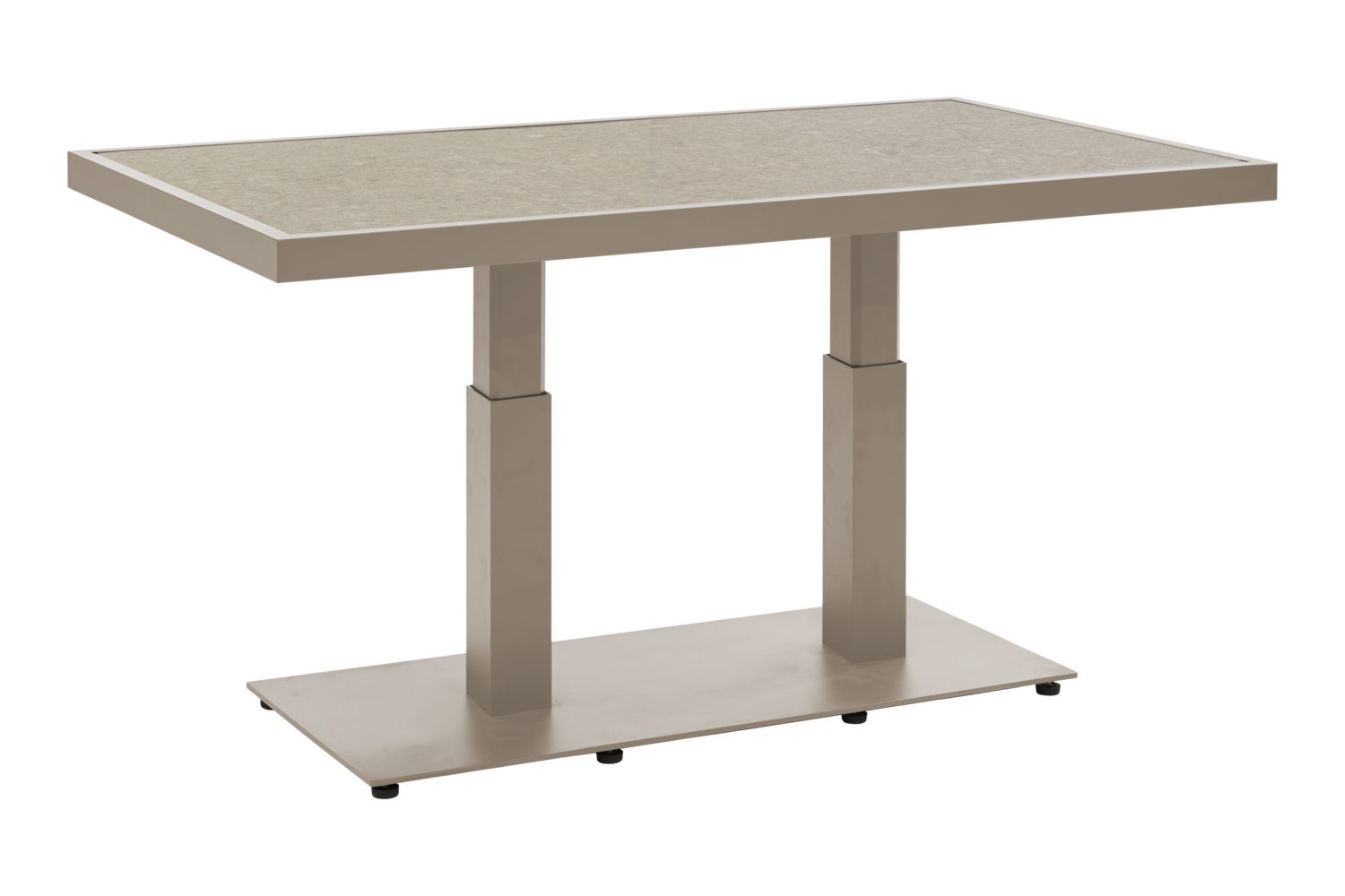 Scale coffee table Khaki/Greish Ceramic