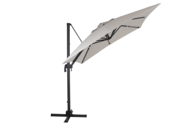 Linz hanging parasol Anthracite/khaki