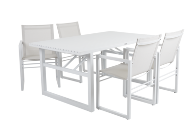 Vevi dining chair White/white