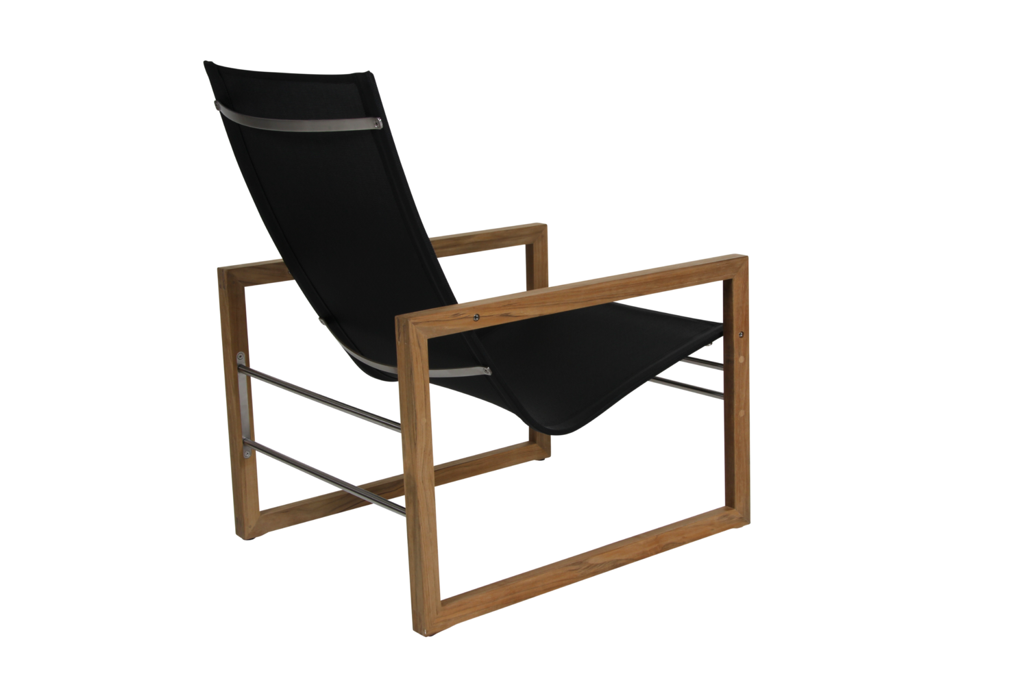 Vevi armchair Natural colored/black