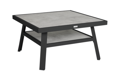 Samvaro Low coffee table Anthracite/Anthracite