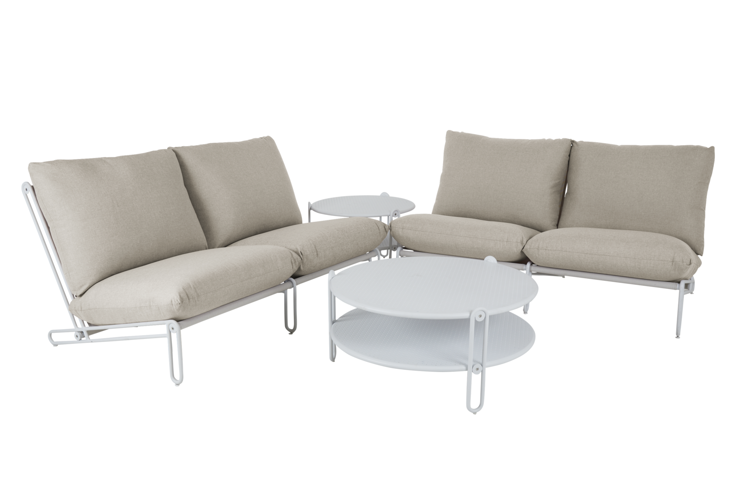 Blixt coffee table White