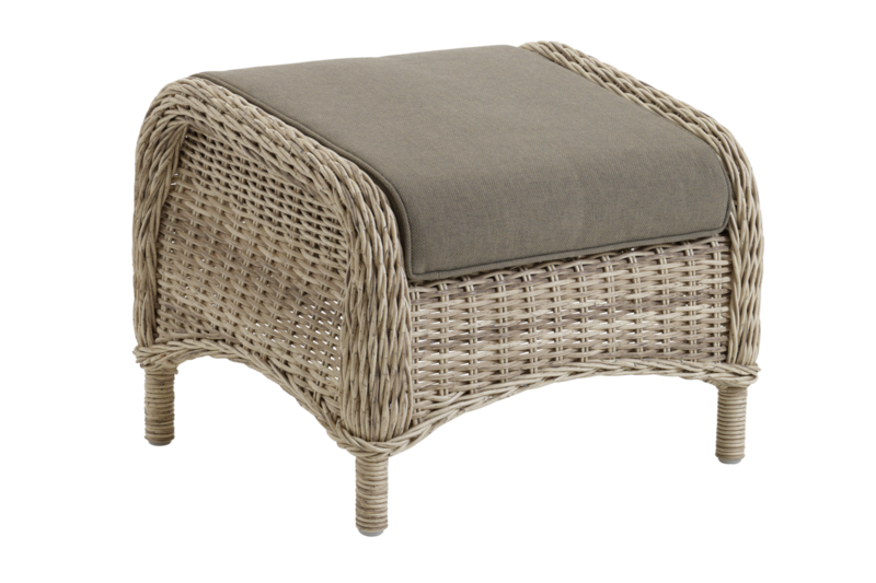 Evita footstool Beige