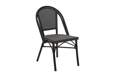 Parterre dining chair Black/black