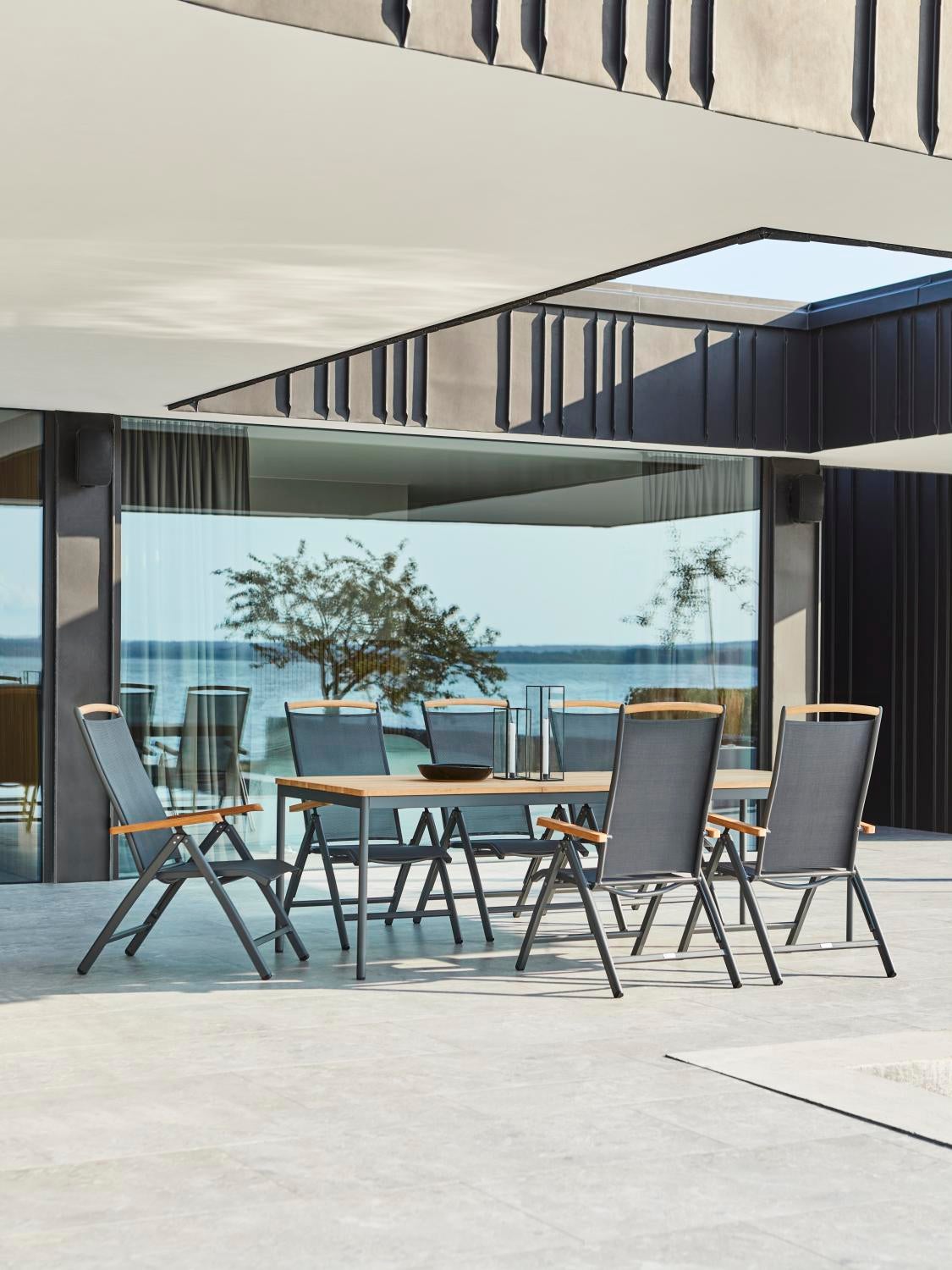 Andy position chair Anthracite/Anthracite