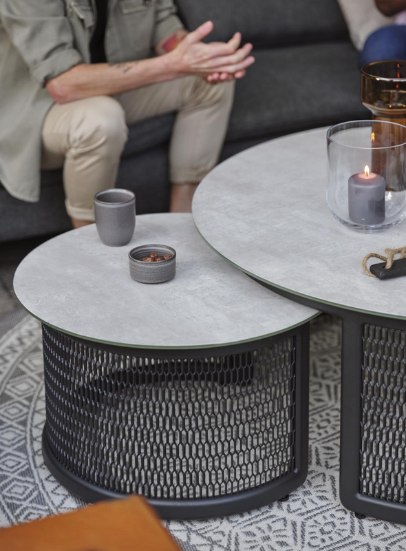 Virgo coffee table Black/grey