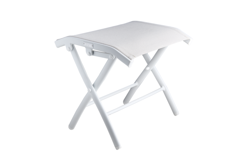 Andy footstool White/white