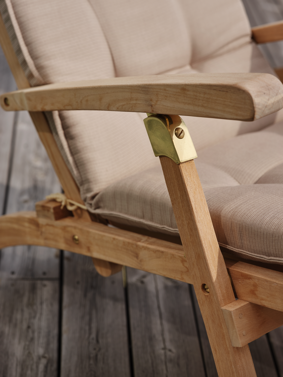 Florina deck chair cushion Taupe