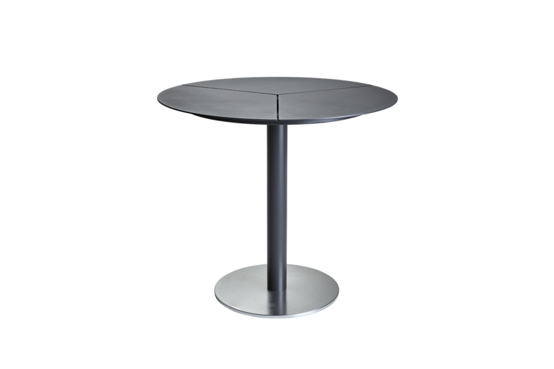 Peace café table Anthracite